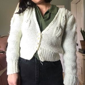 Cute upside down tulip sweater